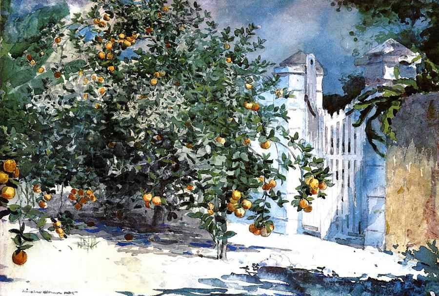 Winslow Homer Orange Tree Nassau